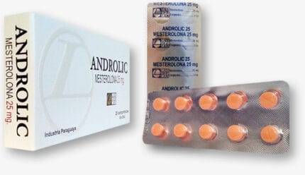 Androlic / Mesterolona 25mg - Landerlan Brasil