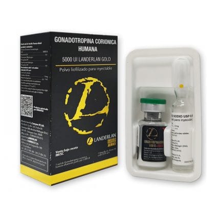 GONADOTROPINA CORONICA HUMANA 5000 UI LANDERLAN GOLD